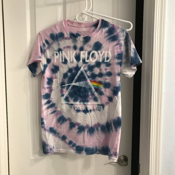 Pink Floyd Prism Tie Dye T Shirt - Picture 1 of 4